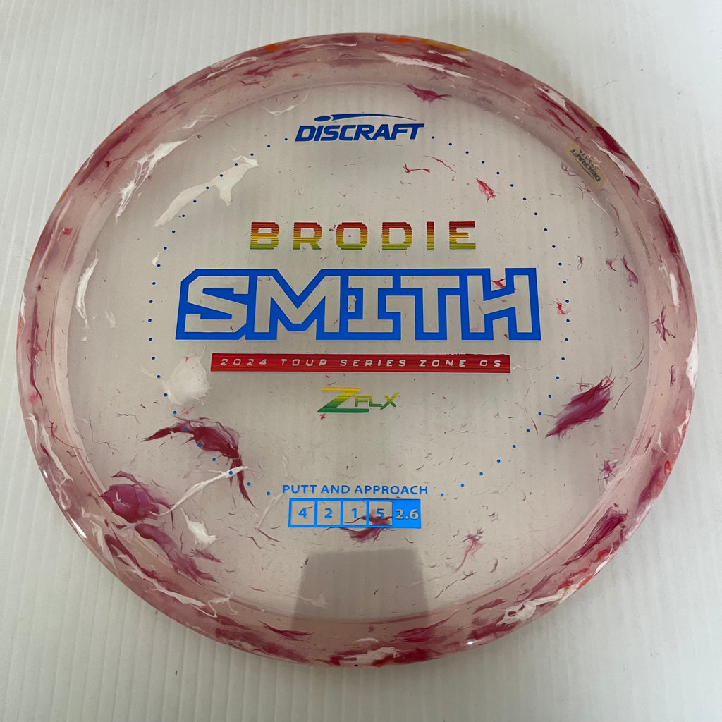 Discraft 2024 Brodie Smith Tour Series Jawbreaker Z FLX Zone OS 4/2/1/5