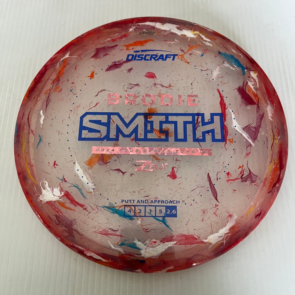 Discraft 2024 Brodie Smith Tour Series Jawbreaker Z FLX Zone OS 4/2/1/5