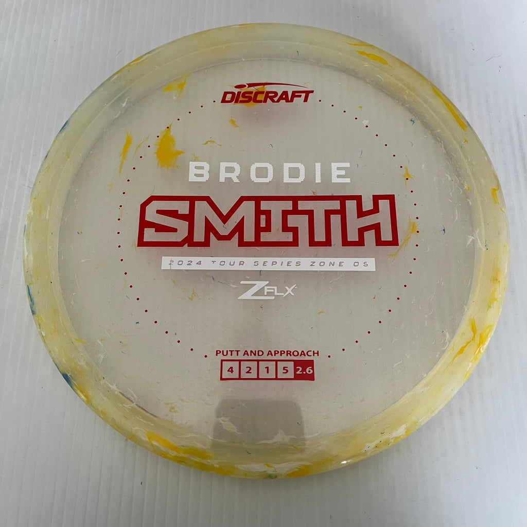 Discraft 2024 Brodie Smith Tour Series Jawbreaker Z FLX Zone OS 4/2/1/5