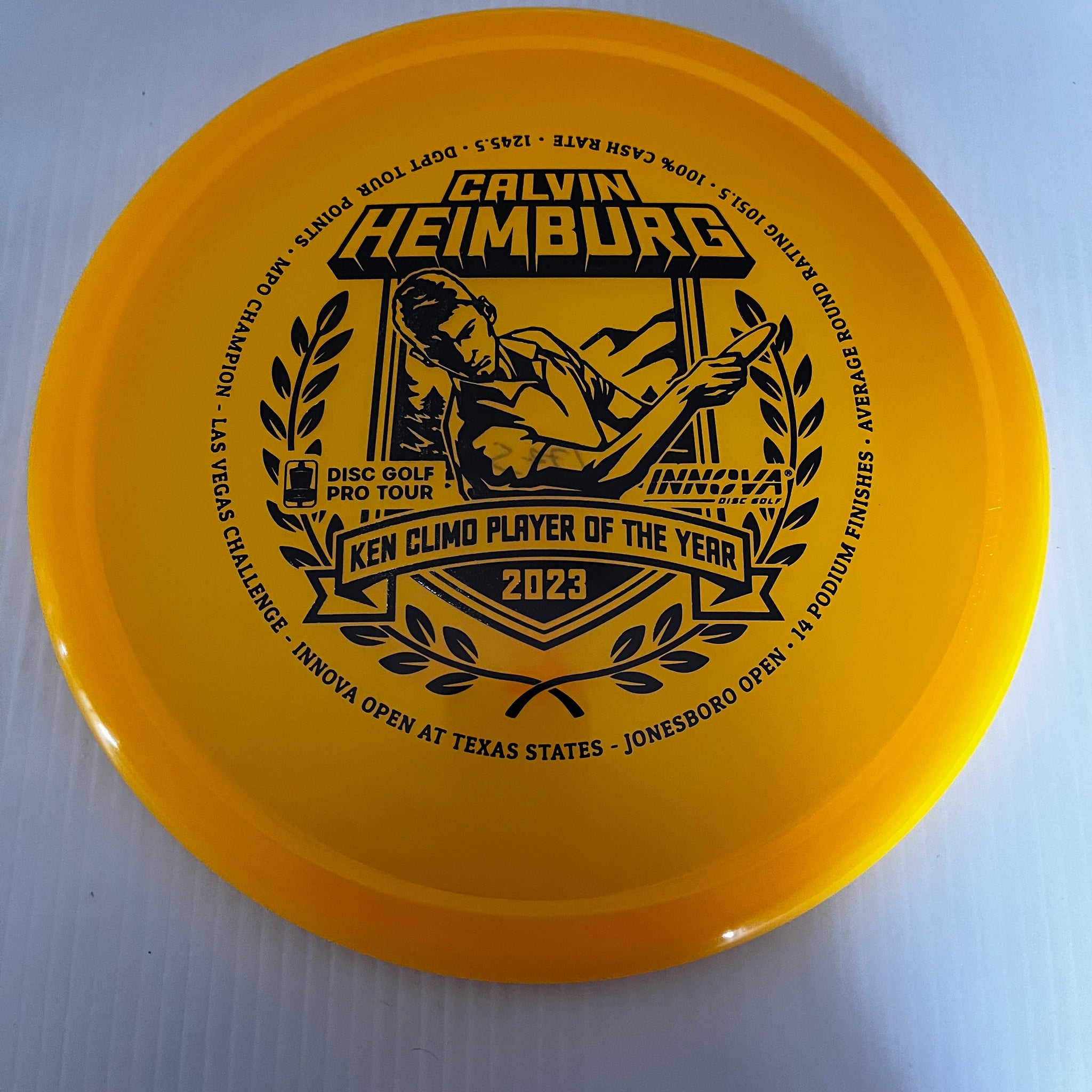 Innova 2023 Calvin Heimburg POTY Champion Rhyno 2/1/0/3