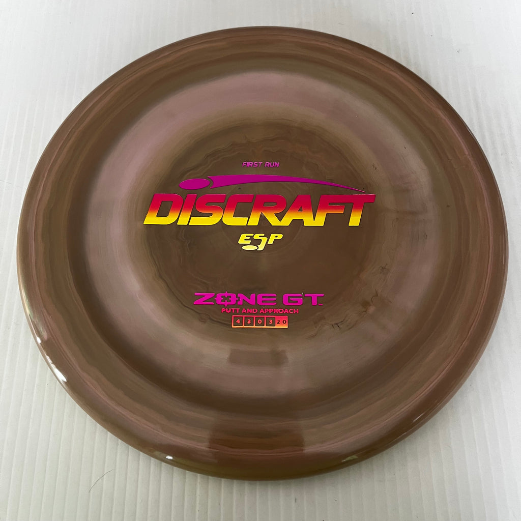 Discraft First Run ESP Zone GT 4/3/0/3