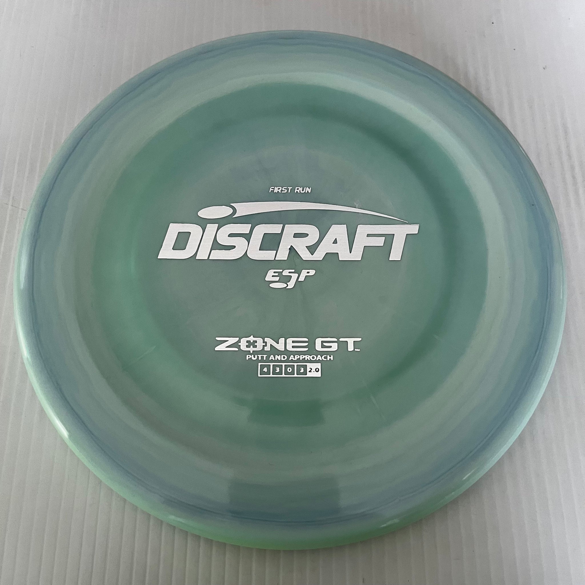 Discraft First Run ESP Zone GT 4/3/0/3