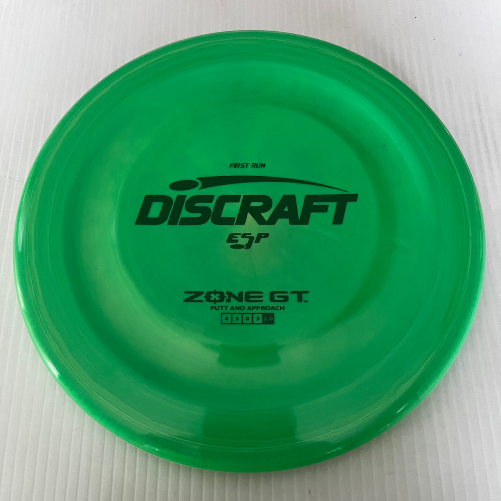 Discraft First Run ESP Zone GT 4/3/0/3