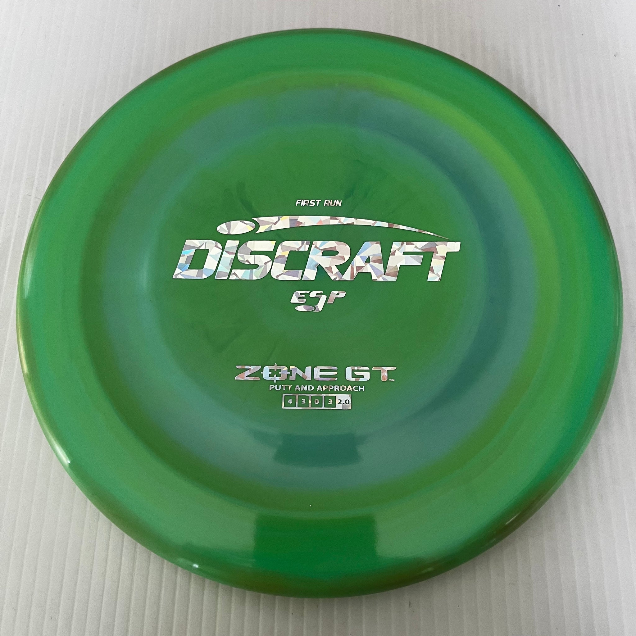 Discraft First Run ESP Zone GT 4/3/0/3