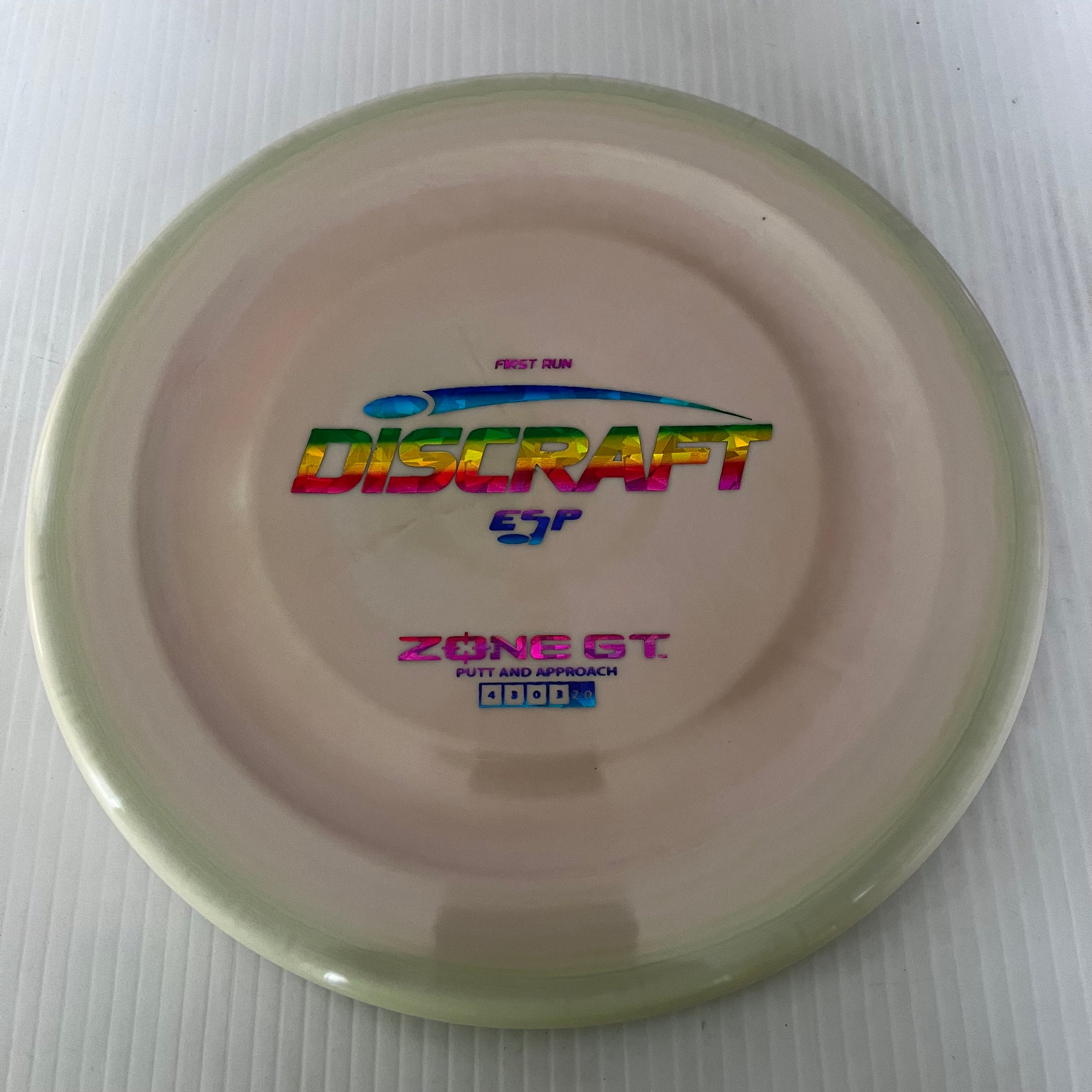 Discraft First Run ESP Zone GT 4/3/0/3