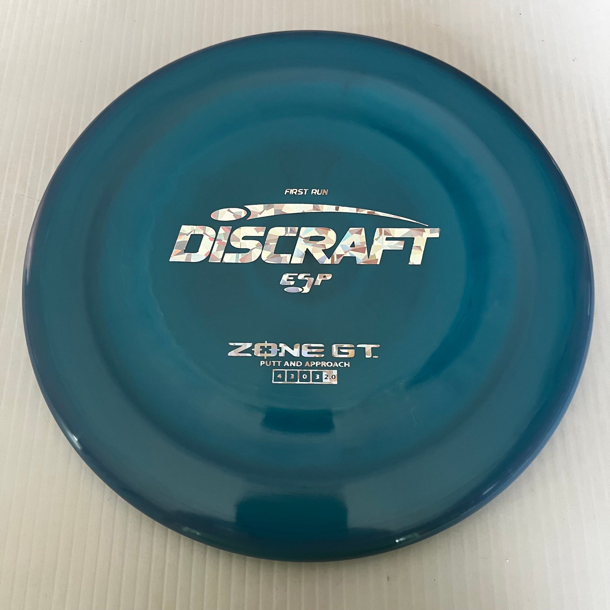 Discraft First Run ESP Zone GT 4/3/0/3