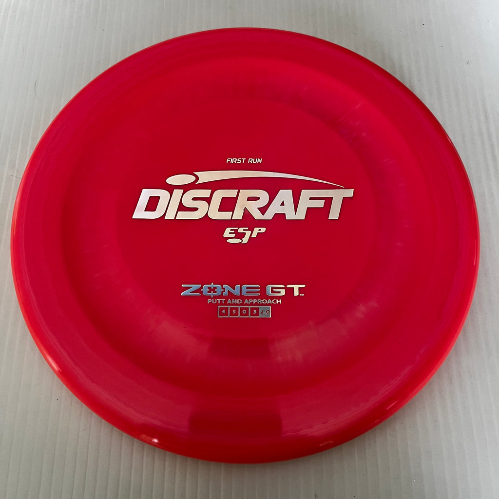 Discraft First Run ESP Zone GT 4/3/0/3