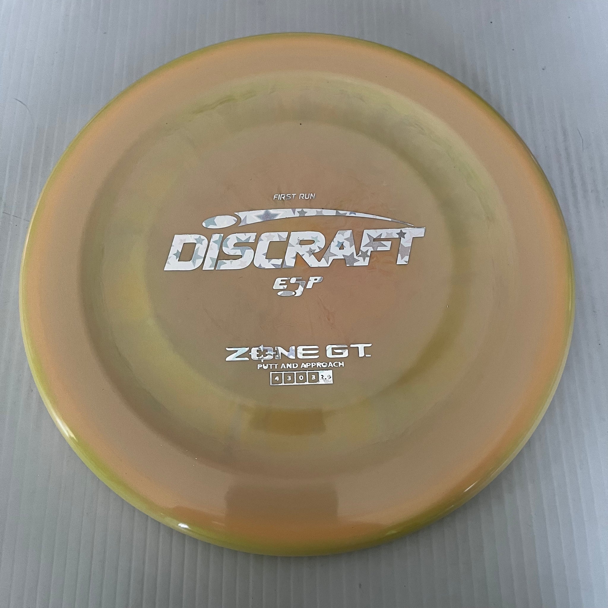 Discraft First Run ESP Zone GT 4/3/0/3