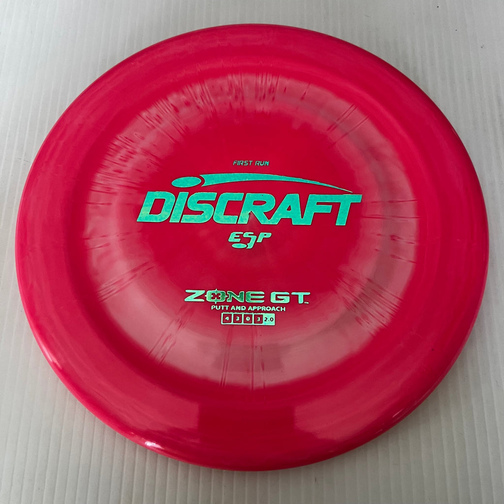 Discraft First Run ESP Zone GT 4/3/0/3