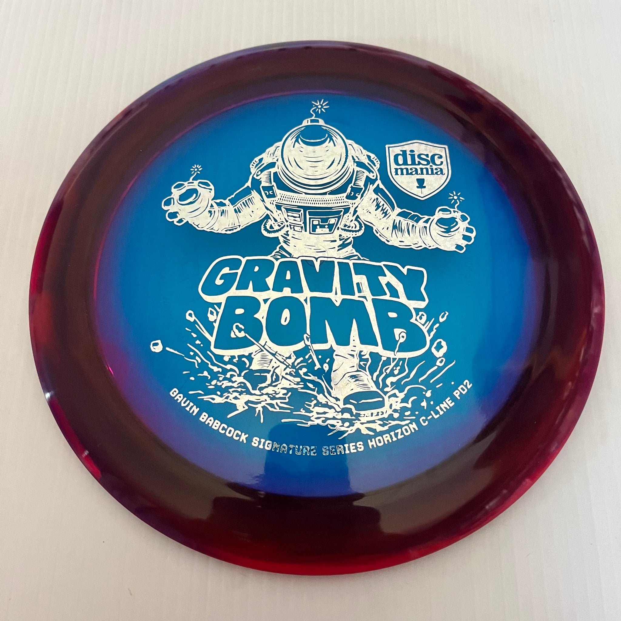 Discmania 2024 Gavin Babcock Signature Series Gravity Bomb Horizon C-Line PD2 12/4/0/4