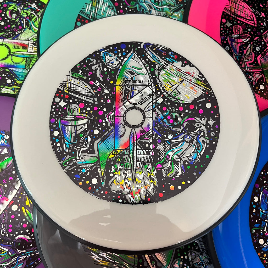 MVP Limited Edition "Space Shuttle" Cory Fausch Designed Neutron Glitch Misprint 1/7/0/0