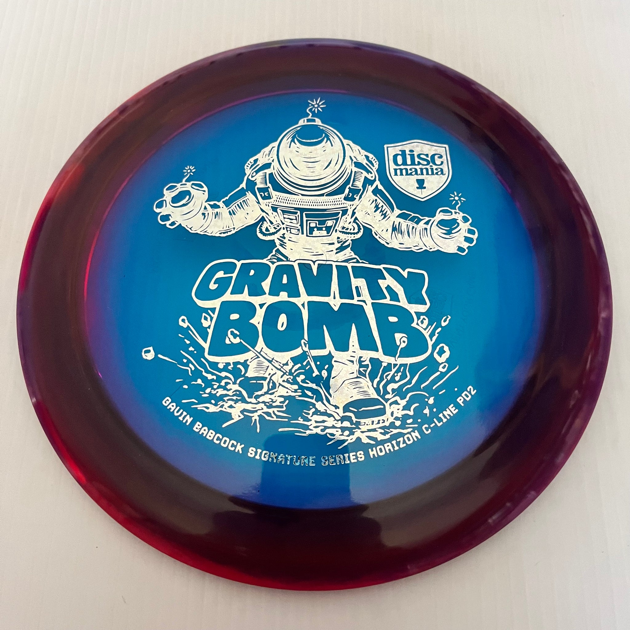 Discmania 2024 Gavin Babcock Signature Series Gravity Bomb Horizon C-Line PD2 12/4/0/4