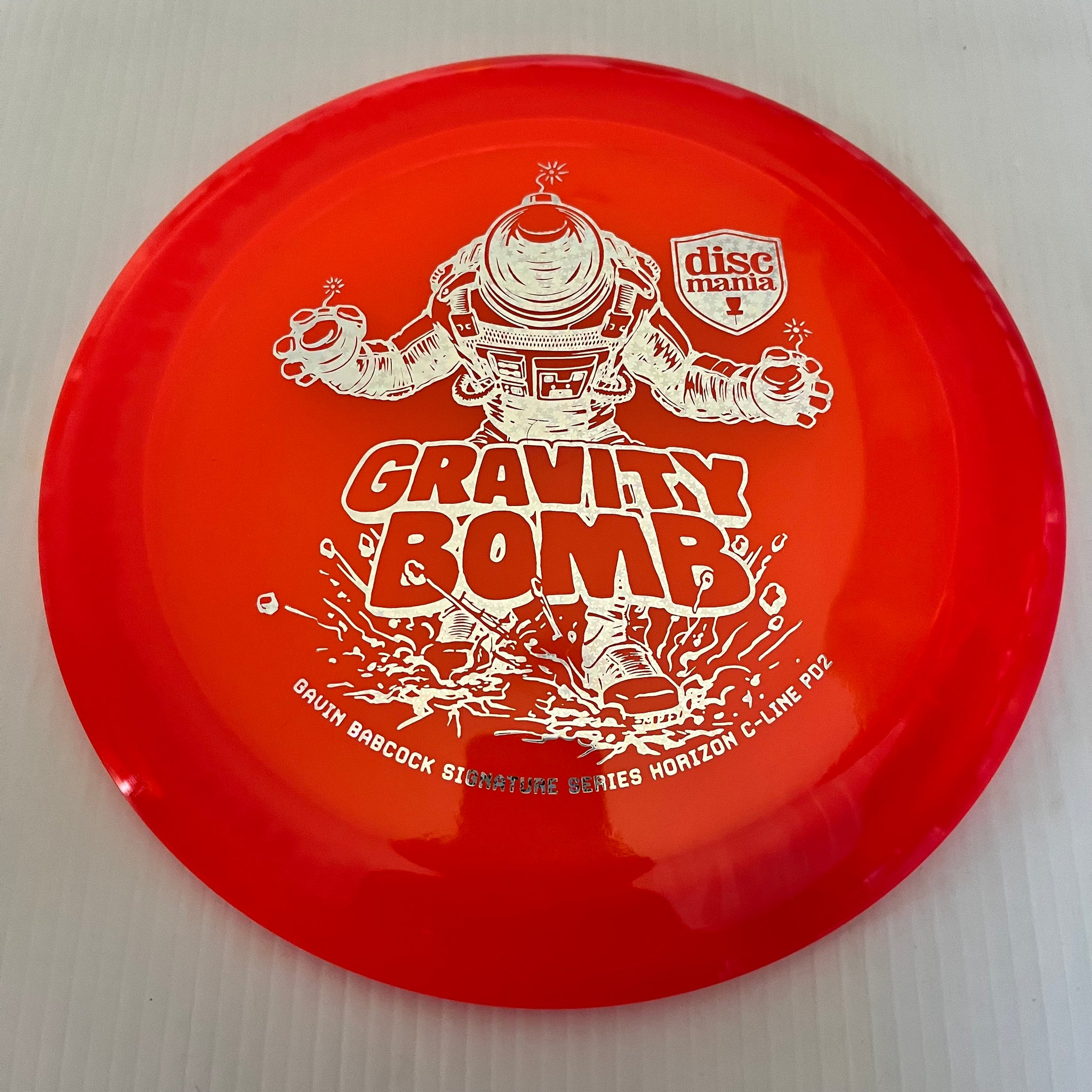 Discmania 2024 Gavin Babcock Signature Series Gravity Bomb Horizon C-Line PD2 12/4/0/4