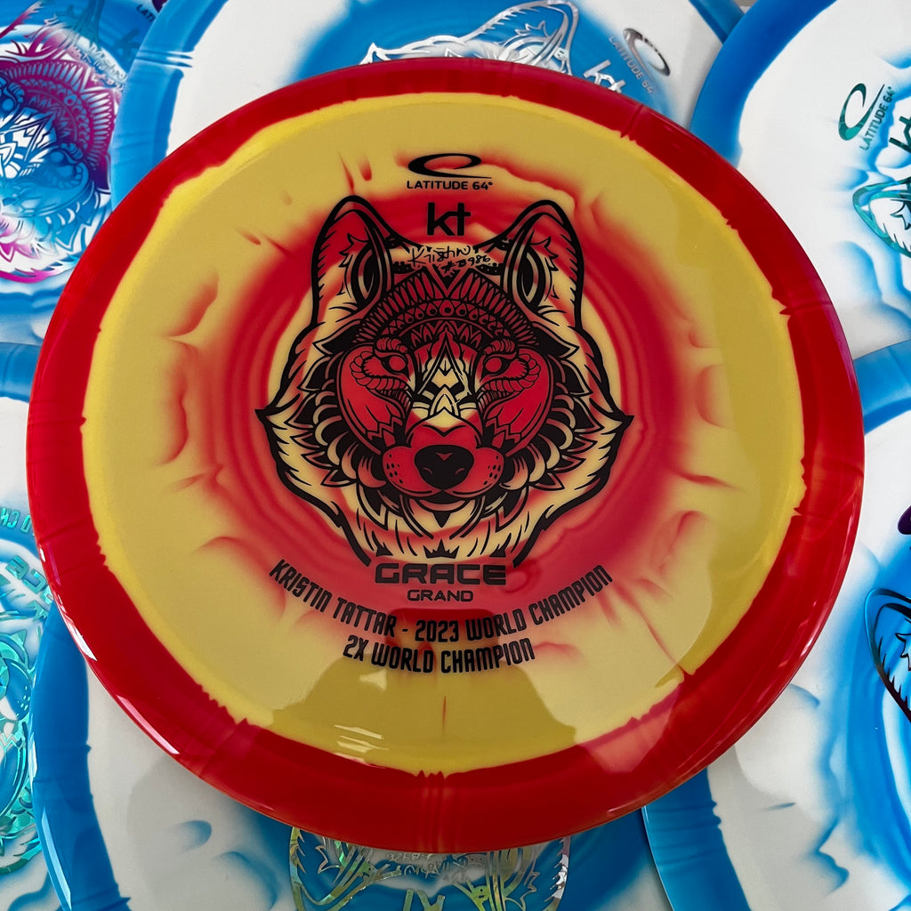 Latitude 64° 2x World Champion Kristin Tattar Grand Orbit Grace 11/6/-1/2