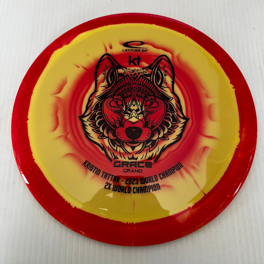 Latitude 64° 2x World Champion Kristin Tattar Grand Orbit Grace 11/6/-1/2