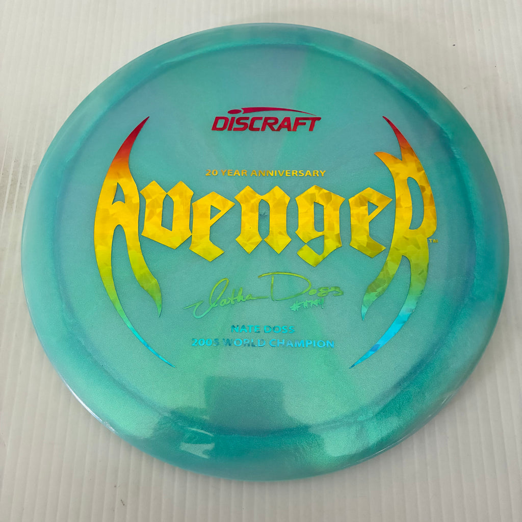Discraft 20th Anniversary Nate Doss Swirl Colorshift Z Avenger 10/5/0/3