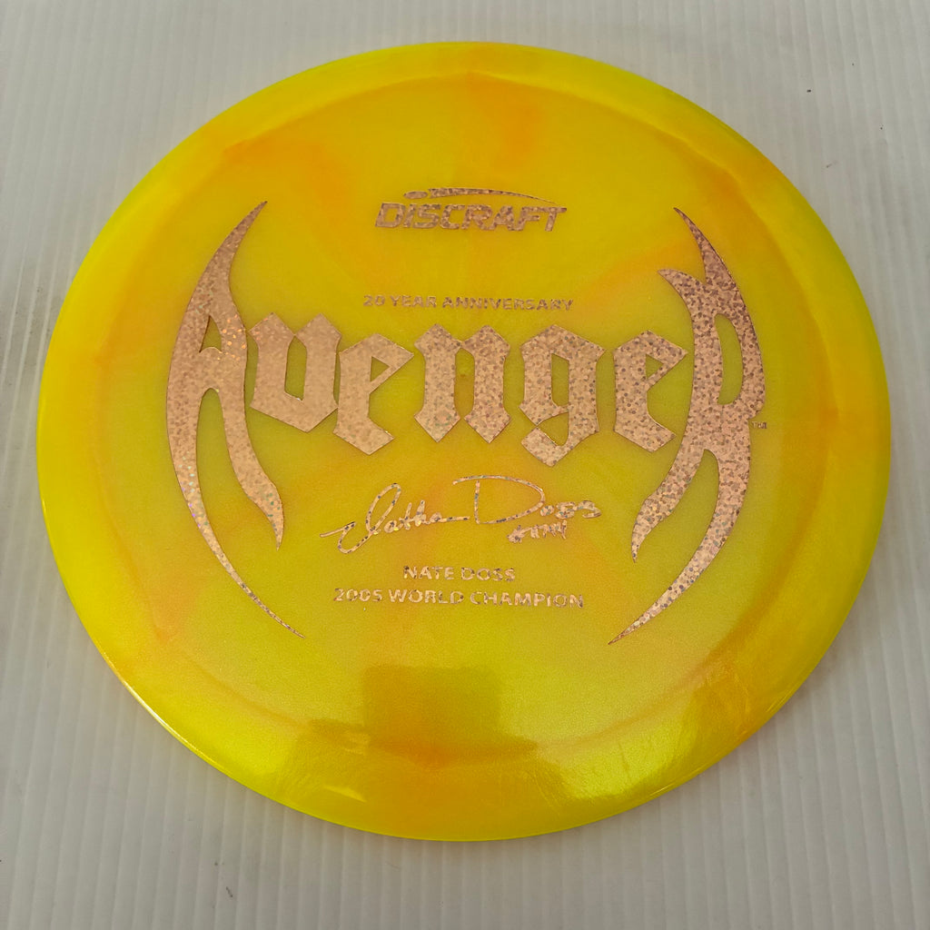 Discraft 20th Anniversary Nate Doss Swirl Colorshift Z Avenger 10/5/0/3