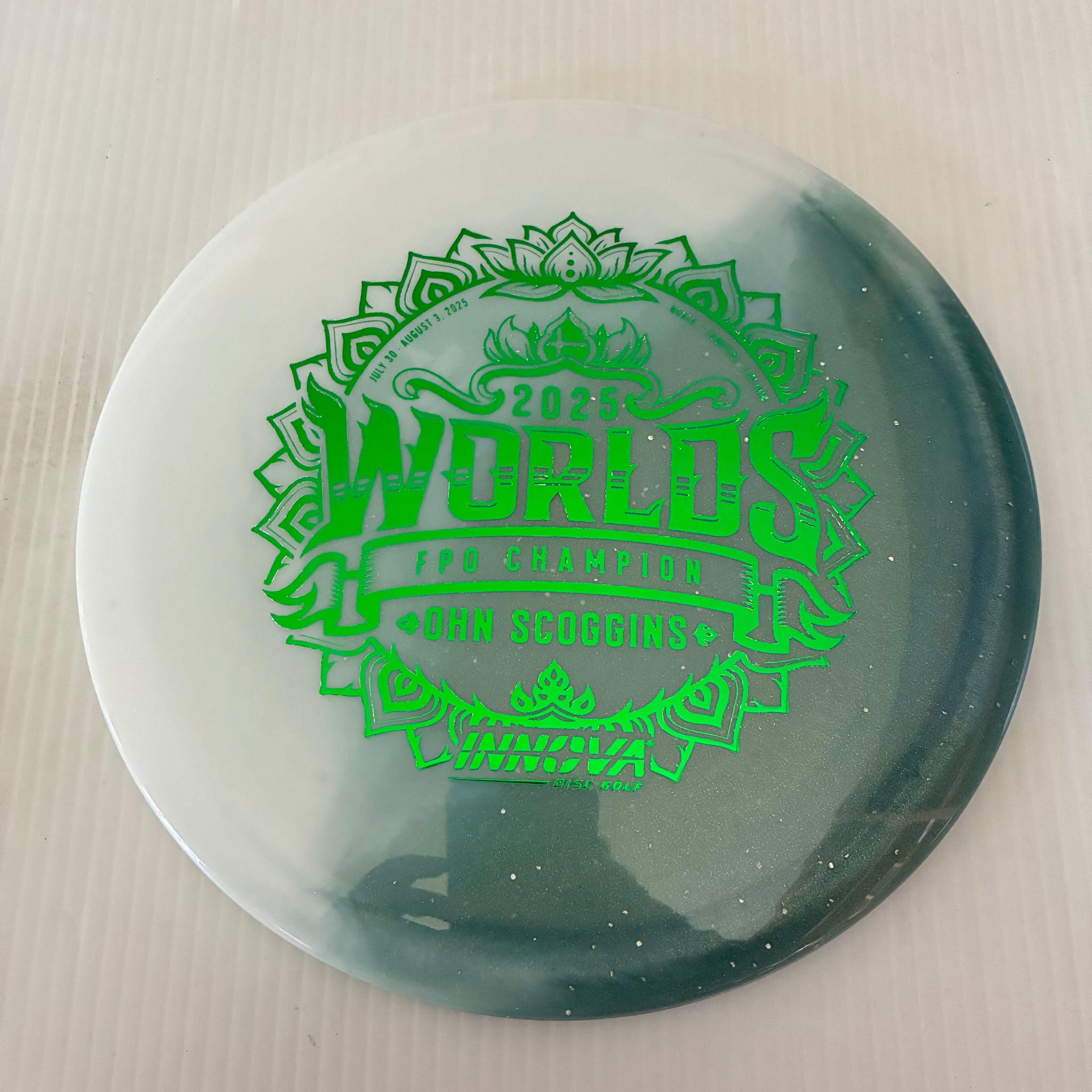 Innova 2025 Ohn Scoggins World Champion Commemorative Test Material Leopard3 7/5/-2/1