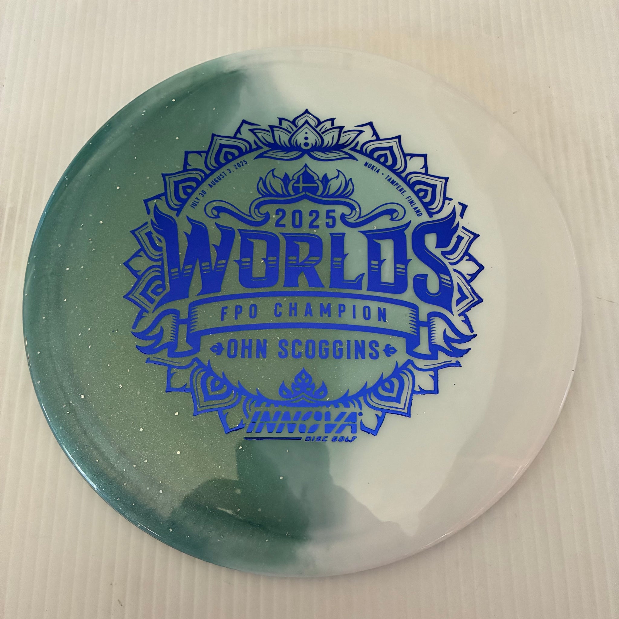 Innova 2025 Ohn Scoggins World Champion Commemorative Test Material Leopard3 7/5/-2/1
