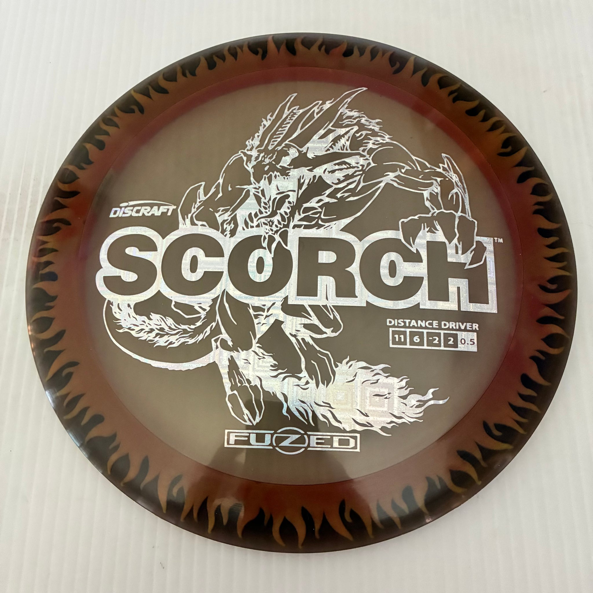 Discraft Z Fuzed Flame Pattern Scorch 11/6/-2/-2