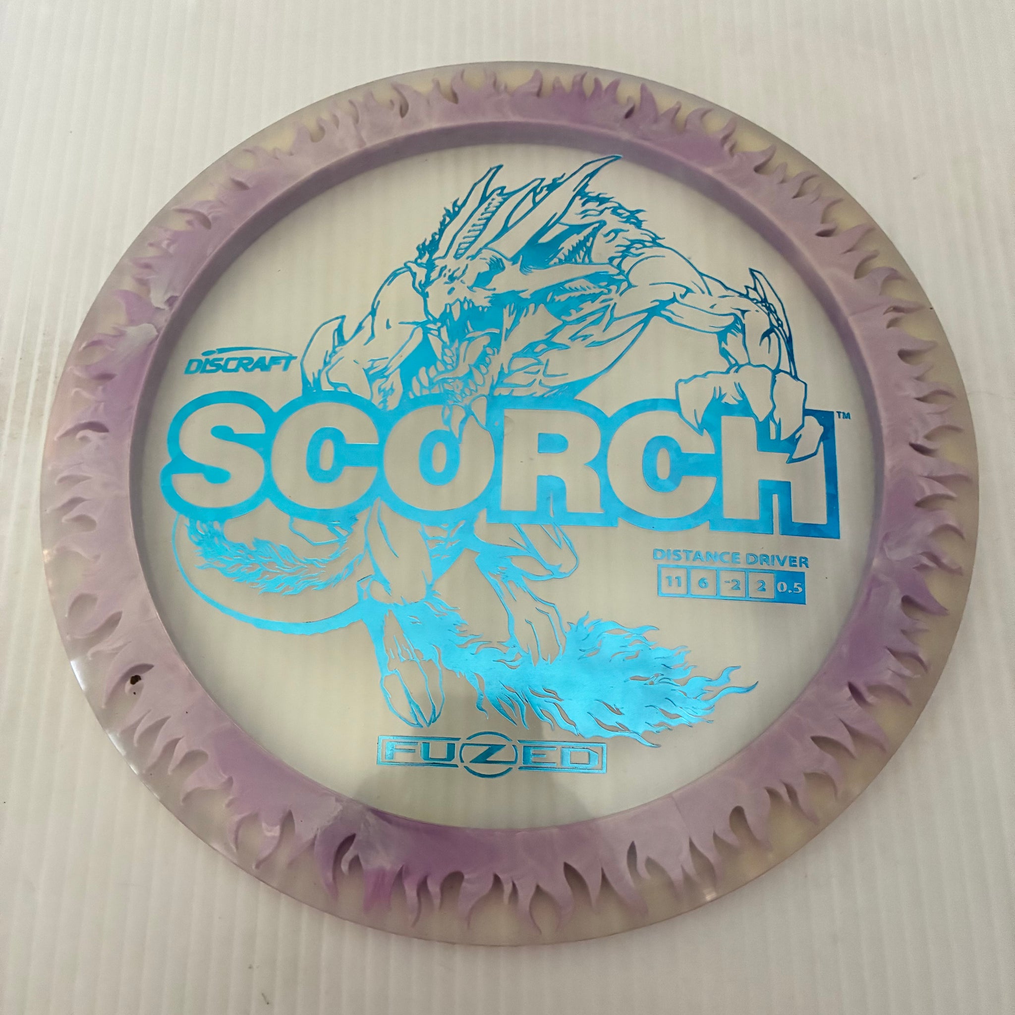 Discraft Z Fuzed Flame Pattern Scorch 11/6/-2/-2