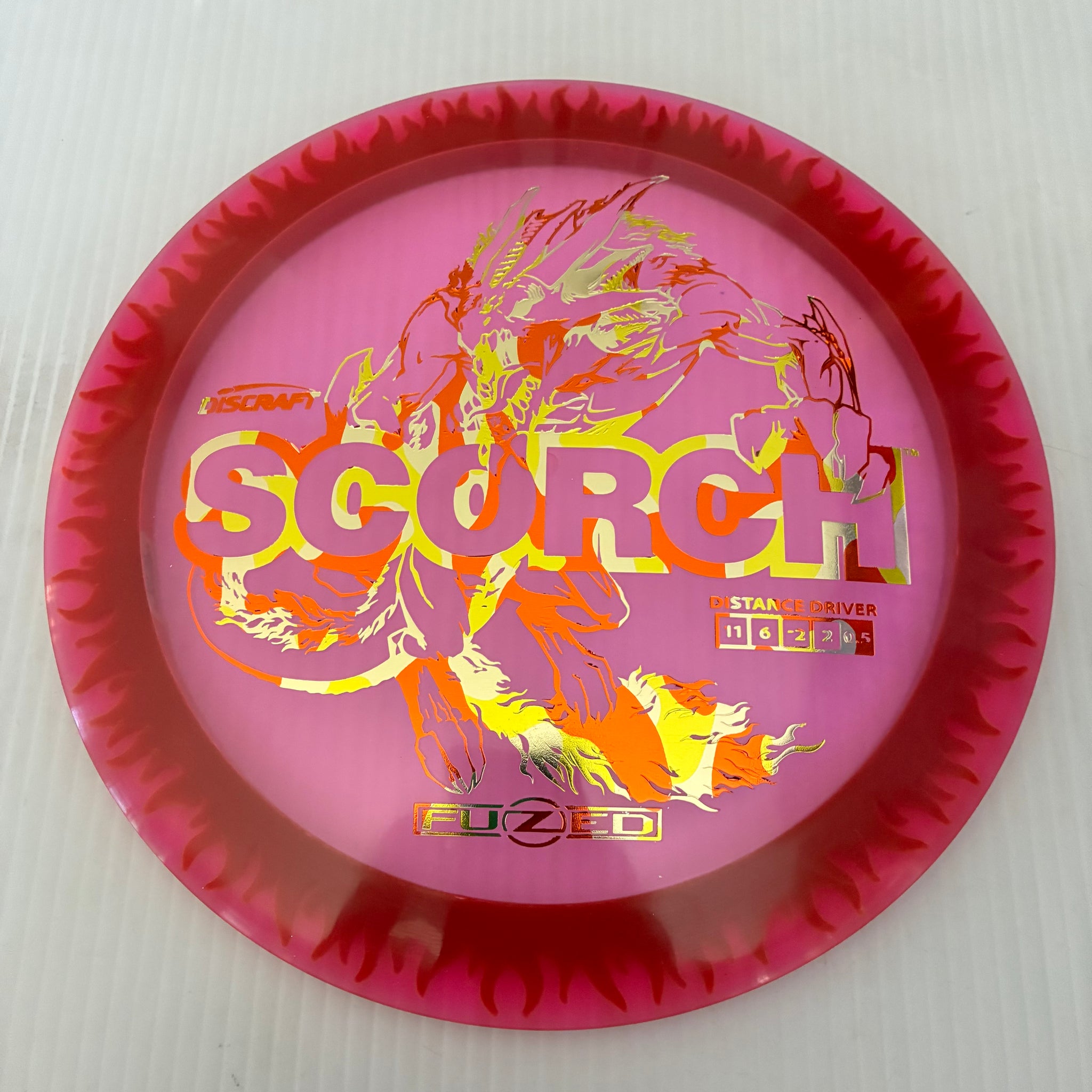 Discraft Z Fuzed Flame Pattern Scorch 11/6/-2/-2