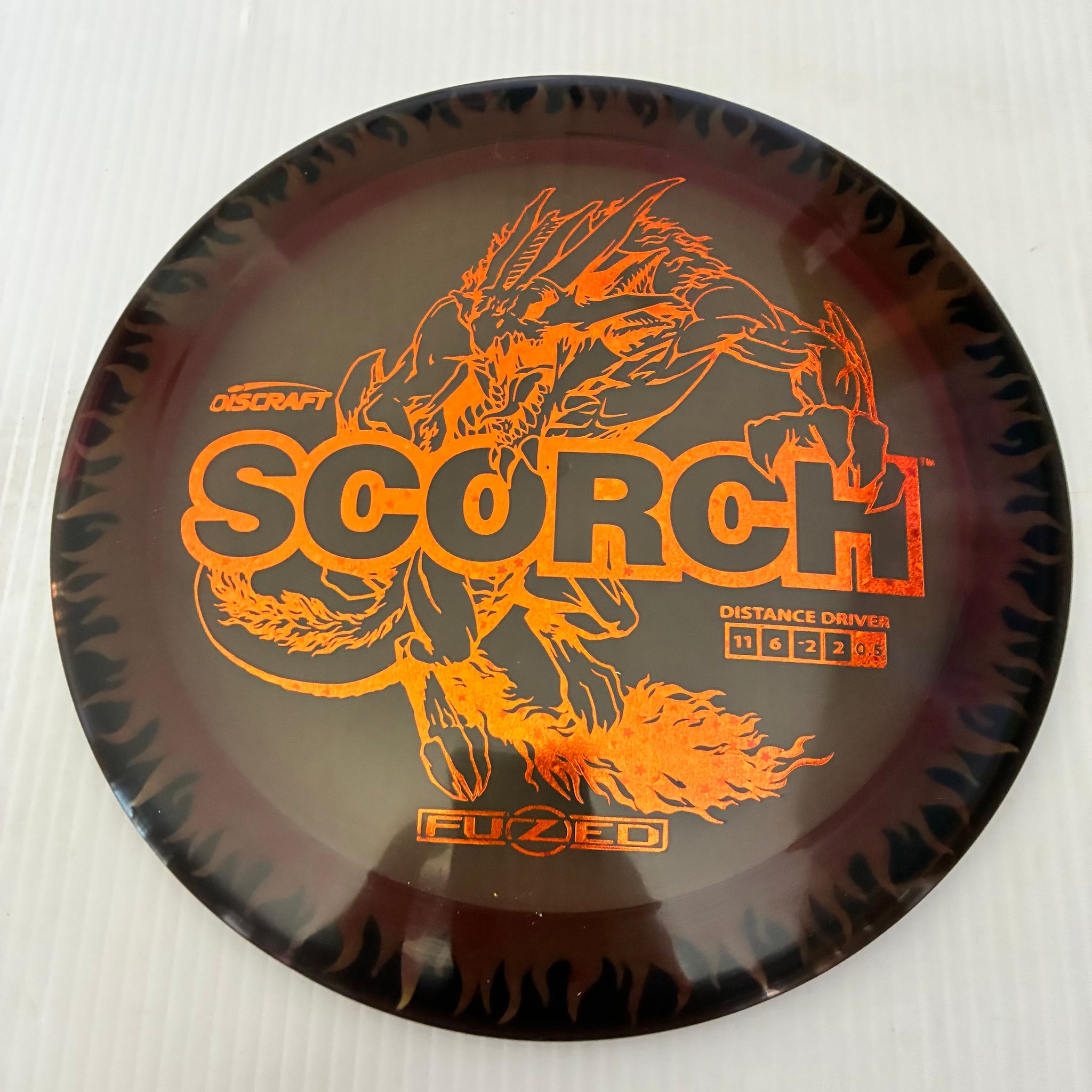 Discraft Z Fuzed Flame Pattern Scorch 11/6/-2/-2