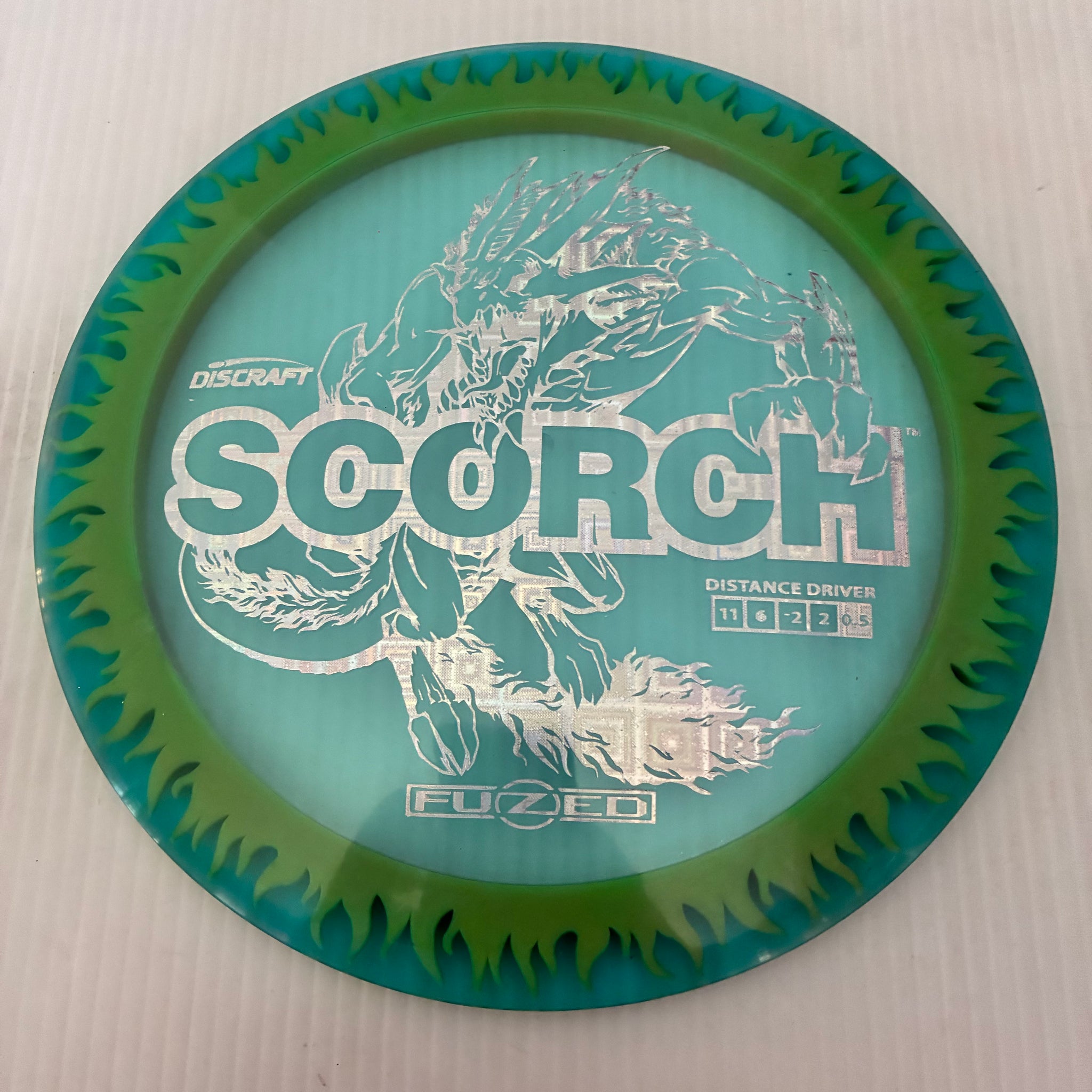 Discraft Z Fuzed Flame Pattern Scorch 11/6/-2/-2