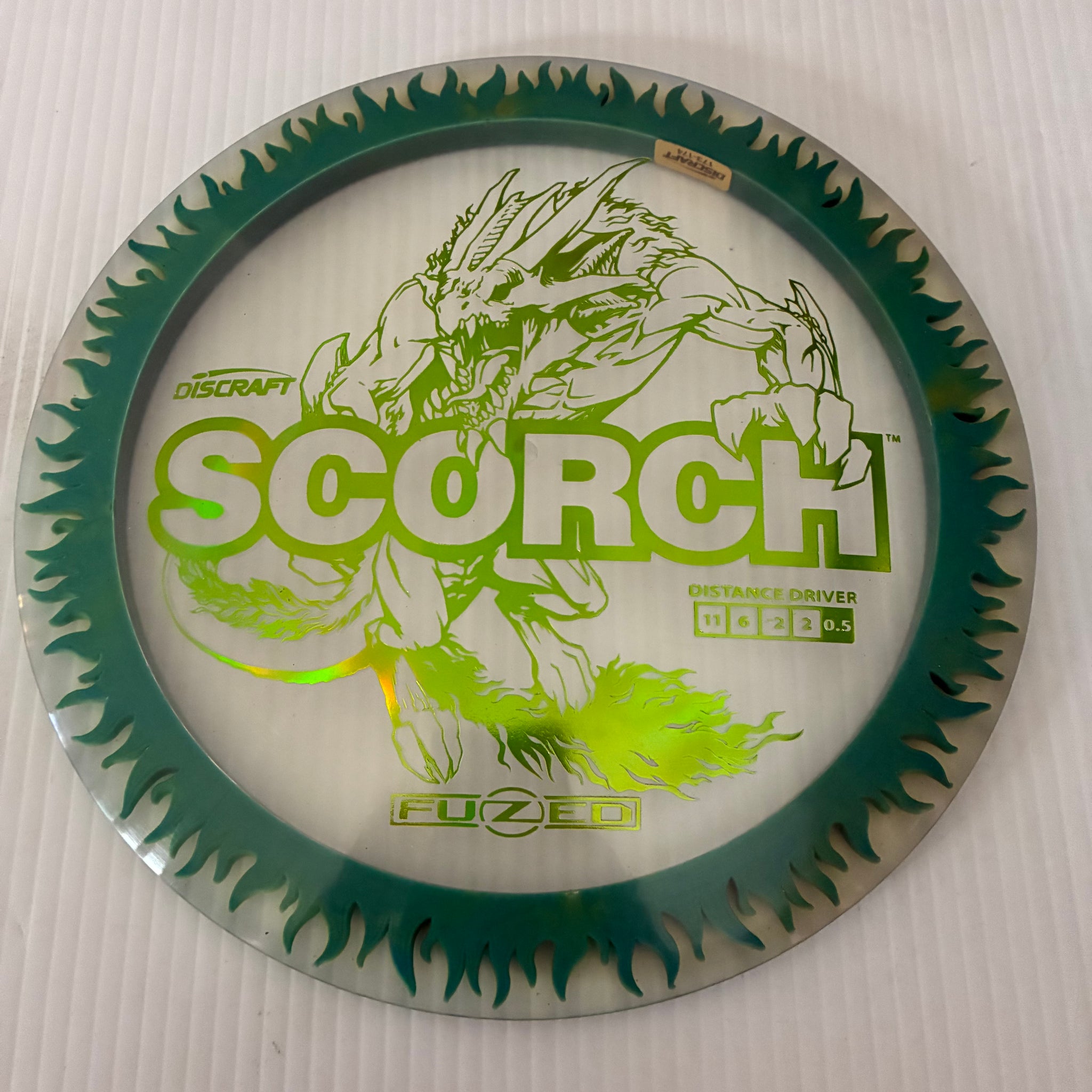 Discraft Z Fuzed Flame Pattern Scorch 11/6/-2/-2
