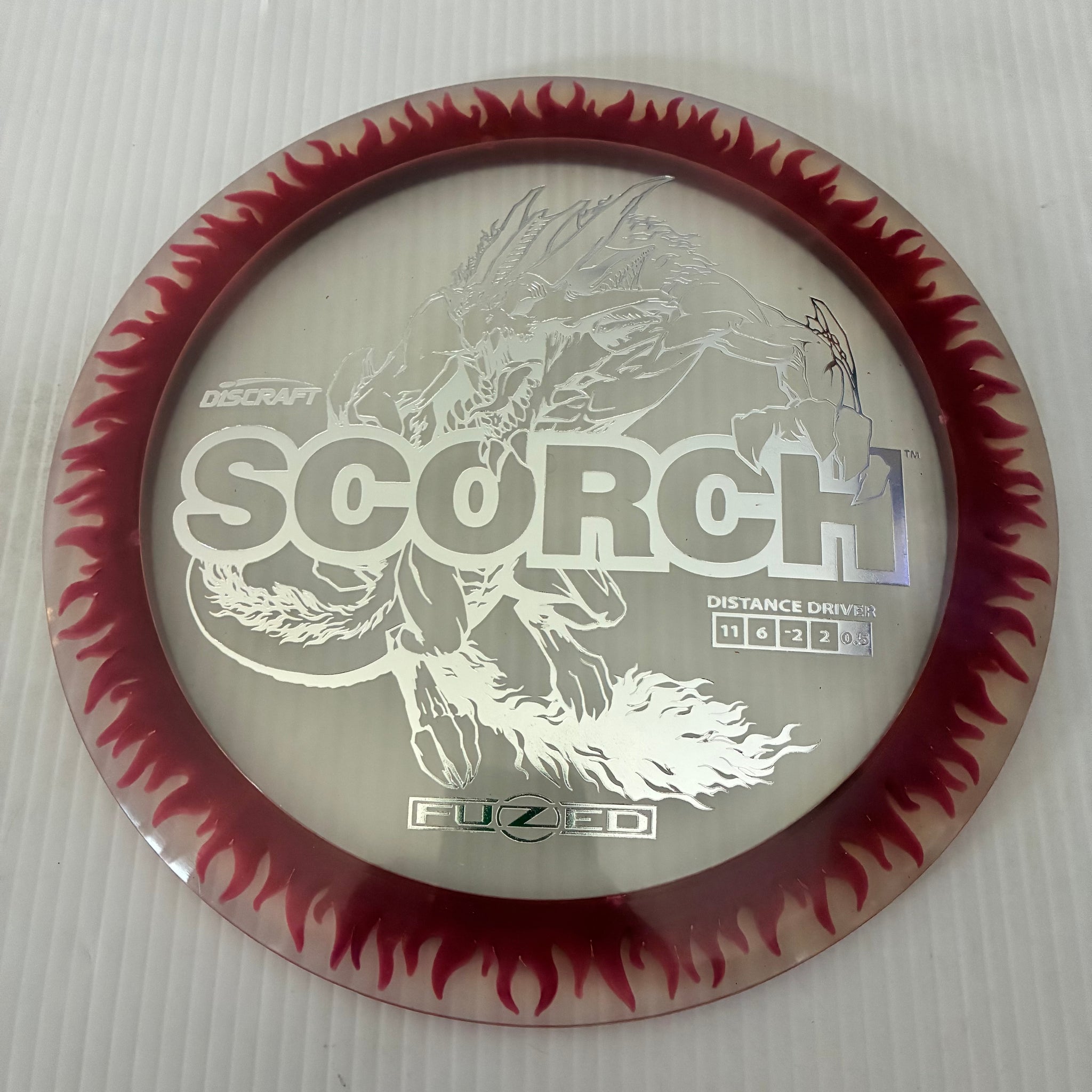 Discraft Z Fuzed Flame Pattern Scorch 11/6/-2/-2
