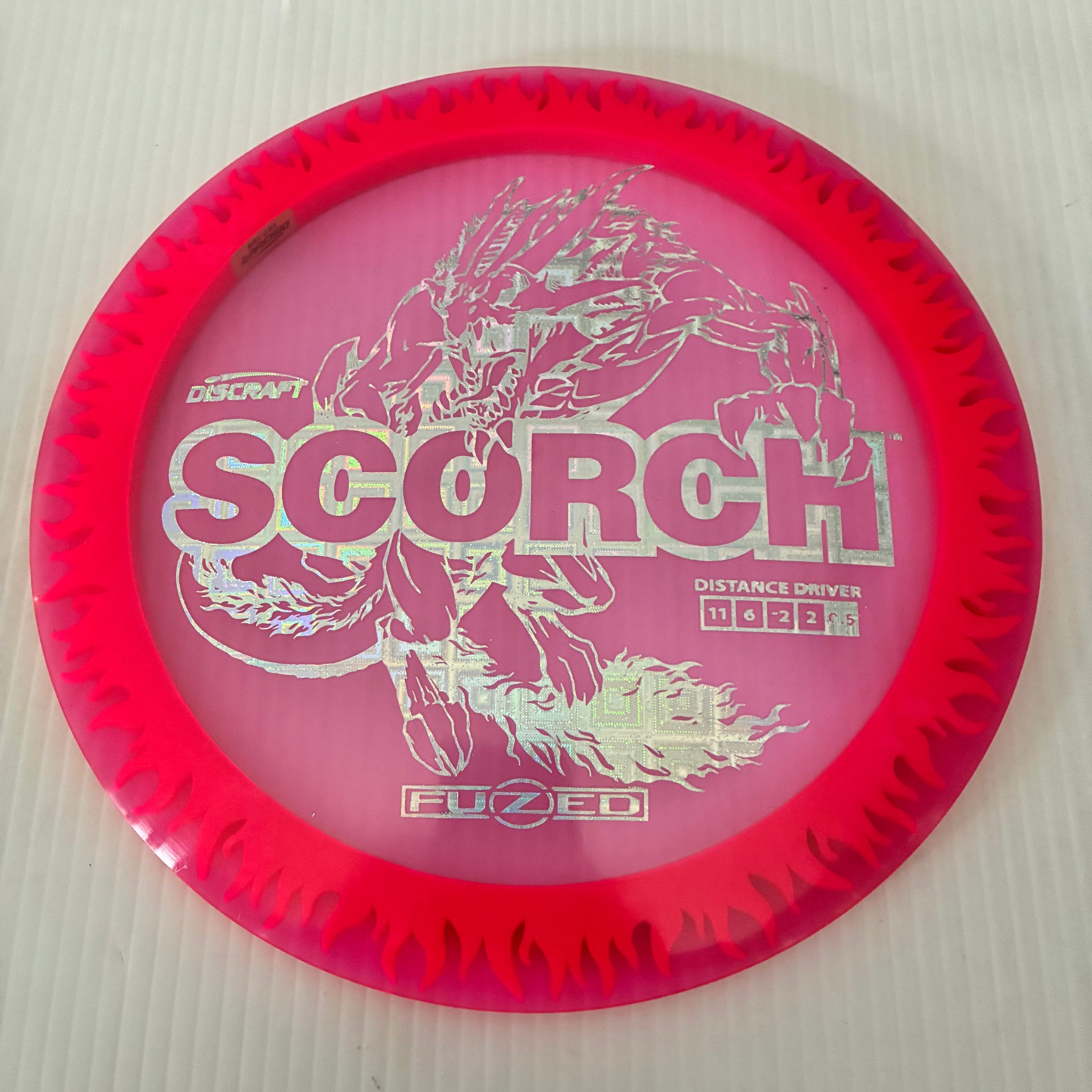 Discraft Z Fuzed Flame Pattern Scorch 11/6/-2/-2