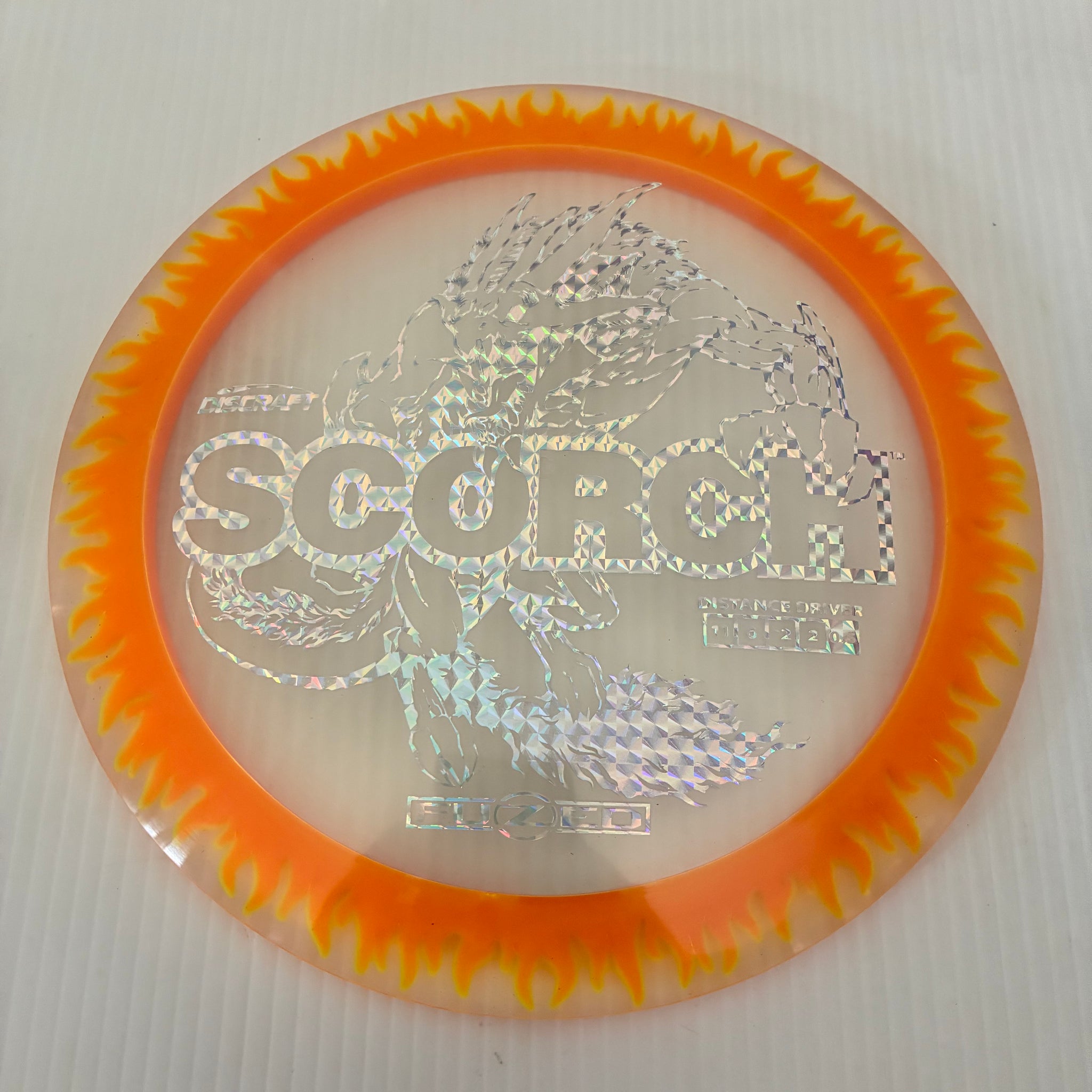 Discraft Z Fuzed Flame Pattern Scorch 11/6/-2/-2