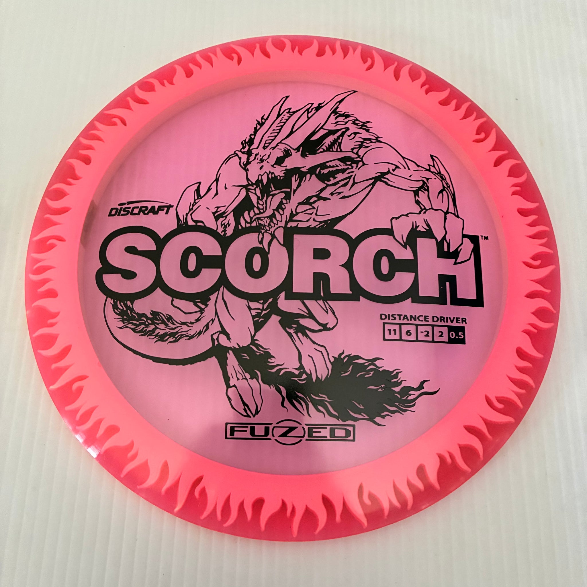 Discraft Z Fuzed Flame Pattern Scorch 11/6/-2/-2