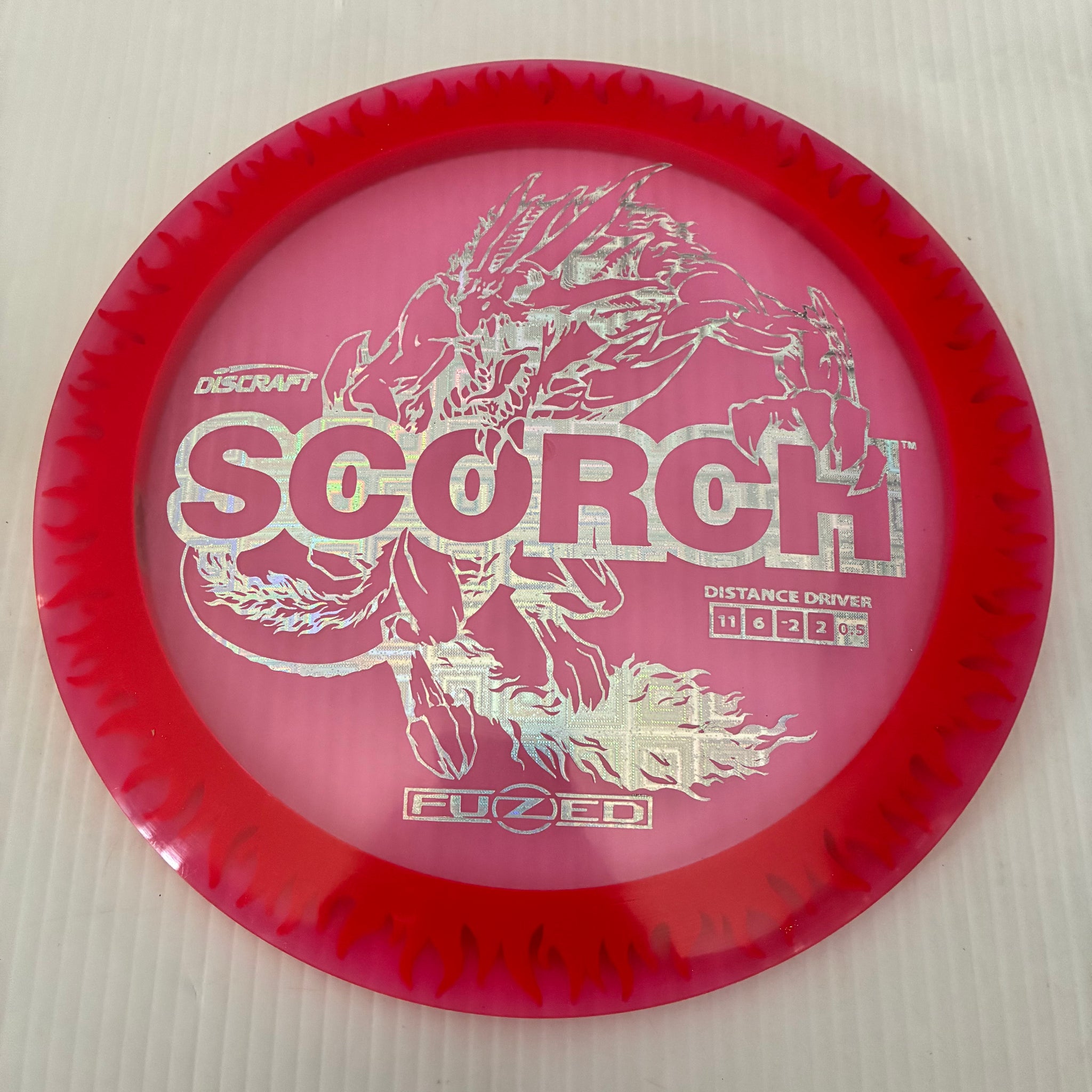 Discraft Z Fuzed Flame Pattern Scorch 11/6/-2/-2