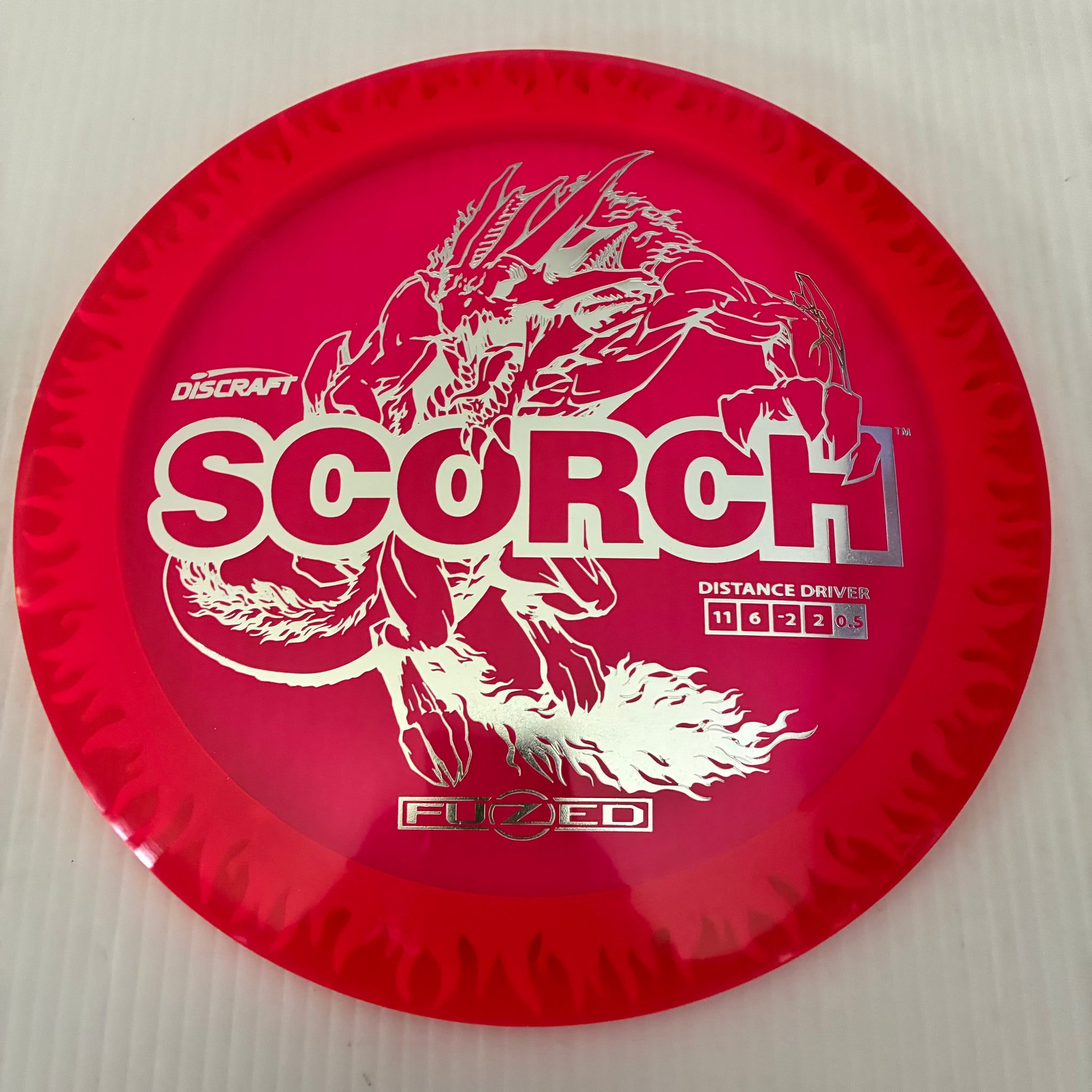 Discraft Z Fuzed Flame Pattern Scorch 11/6/-2/-2