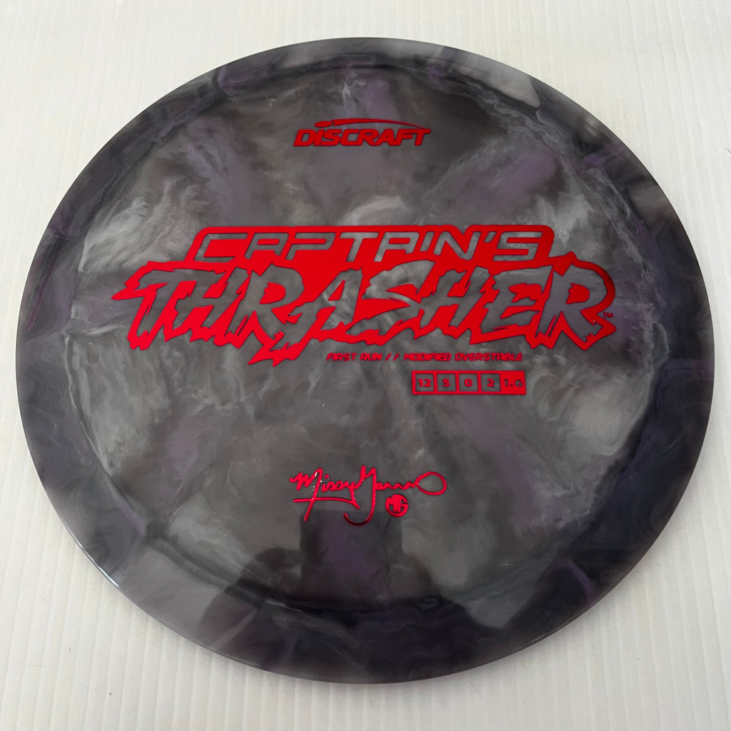 Discraft First Run Missy Gannon Swirly ESP Captain's Thrasher 12/5/0/2