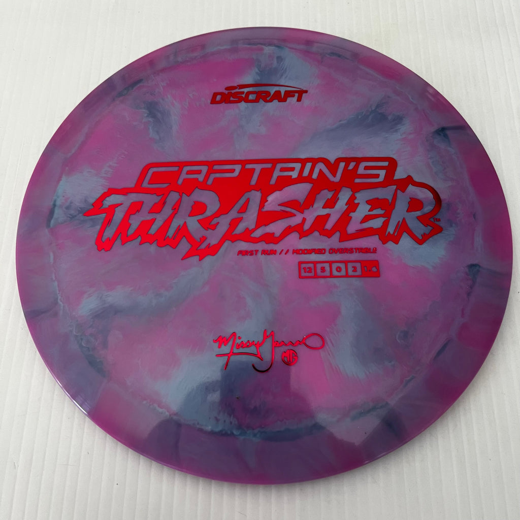 Discraft First Run Missy Gannon Swirly ESP Captain's Thrasher 12/5/0/2