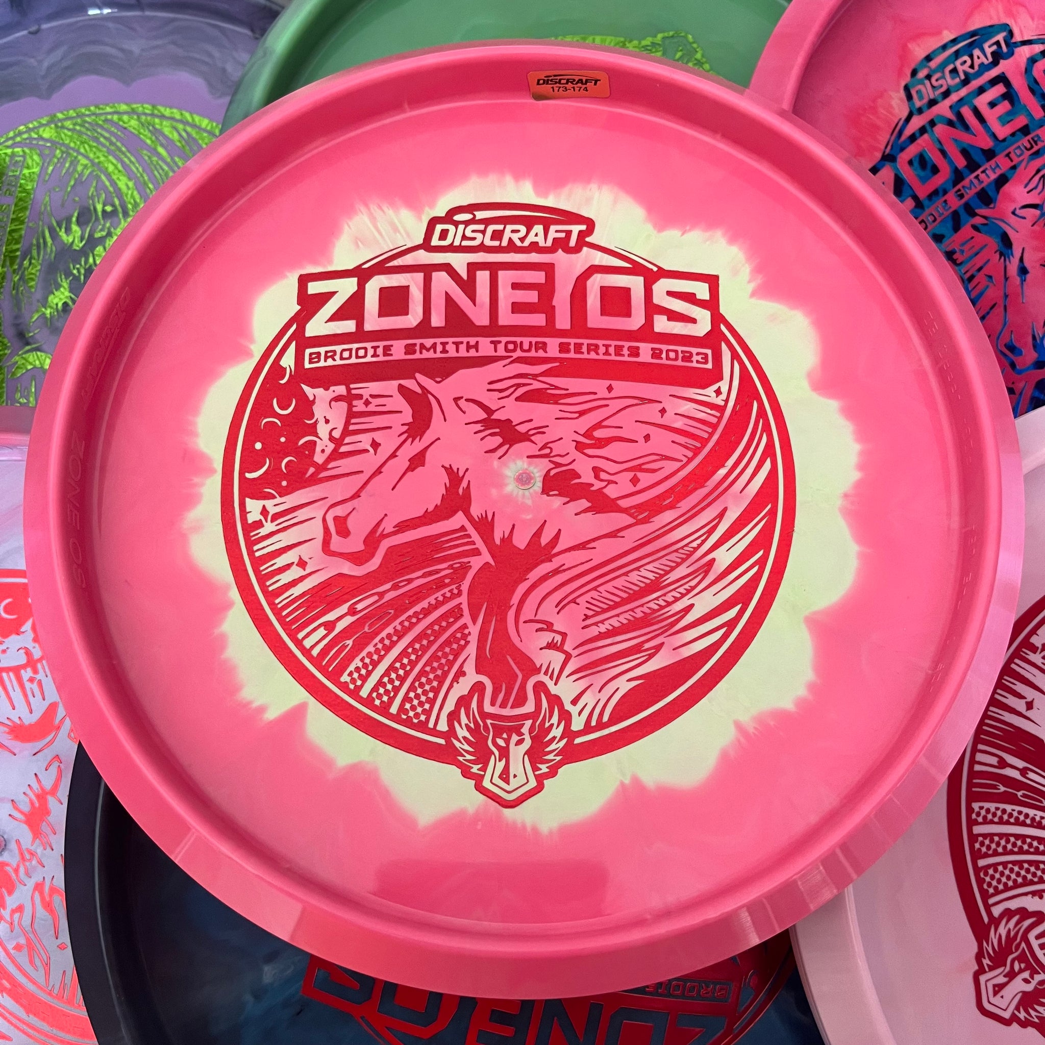 Discraft 2023 Brodie Smith Tour Series Swirly ESP Zone OS 4/2/1/5
