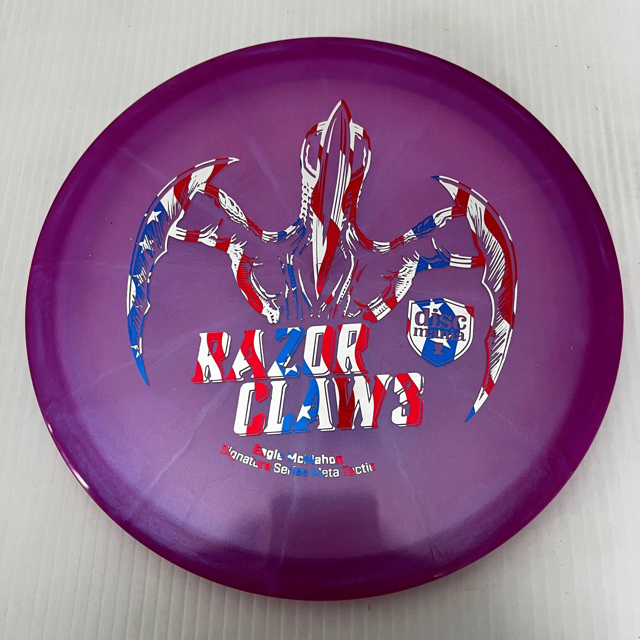 Discmania Razor Claw 3 Eagle McMahon Signature Meta Tactic 4/2/0/3