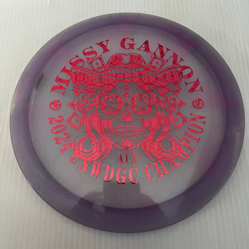 Discraft 2024 Missy Gannon USWDGC Champion Swirly Z Undertaker 9/5/-1/2