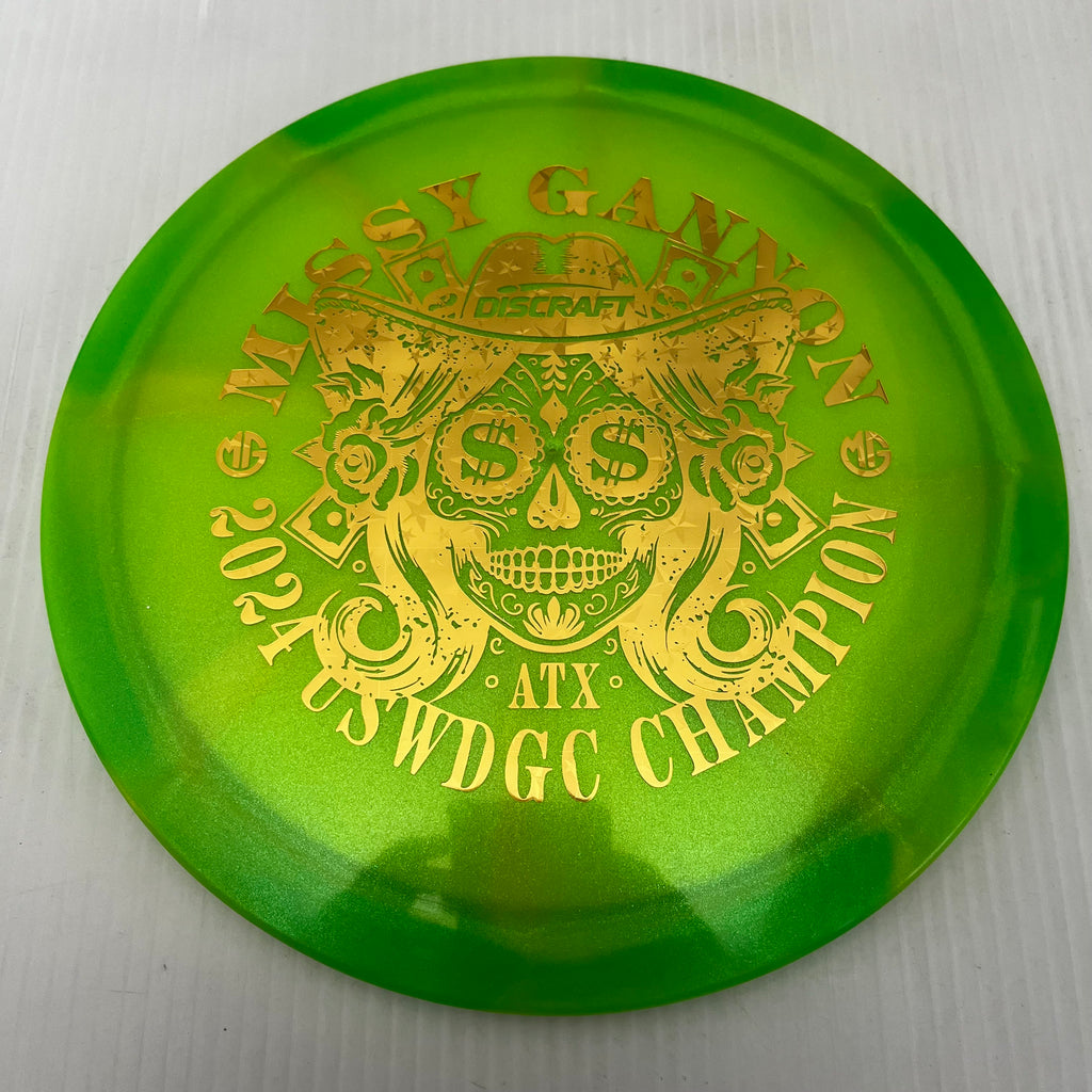 Discraft 2024 Missy Gannon USWDGC Champion Swirly Z Undertaker 9/5/-1/2