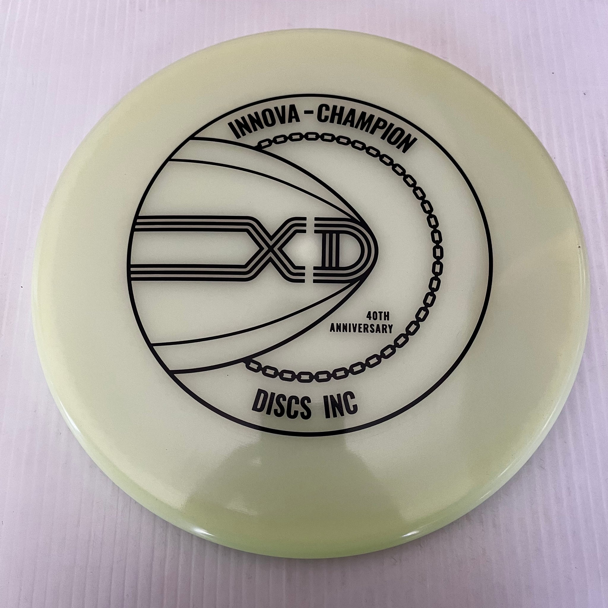 Innova 40th Anniversary Prototype Glow Champion XD 3/4/-1/1