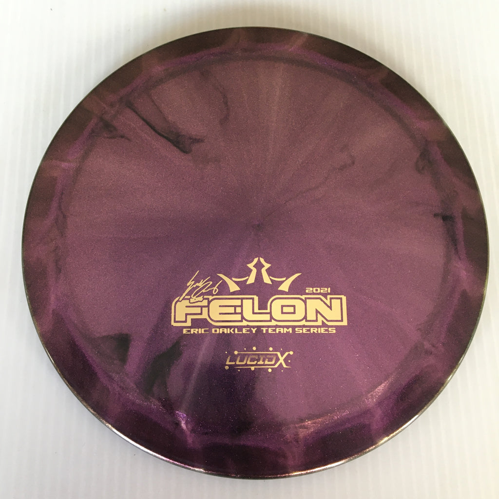 Dynamic Discs 2021 Eric Oakley Team Series V1 Lucid-X Glimmer Felon 9/3/0.5/4