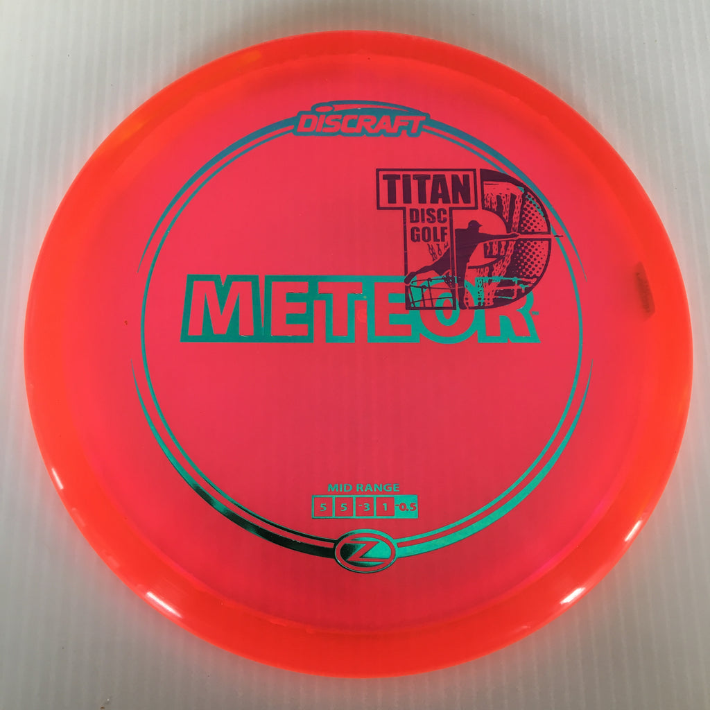 Discraft Z Meteor 5/5/-3/1 Titan Disc Golf Overstamp