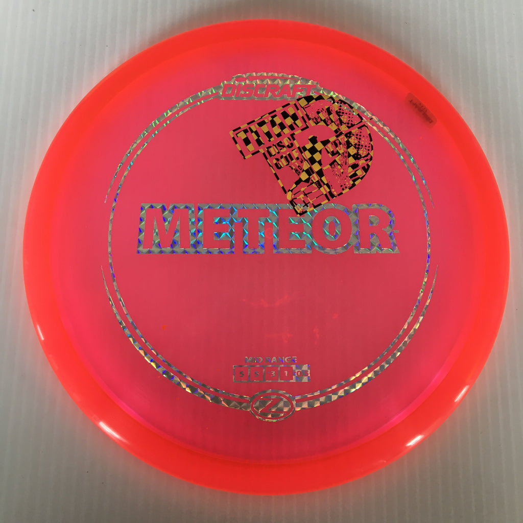 Discraft Z Meteor 5/5/-3/1 Titan Disc Golf Overstamp