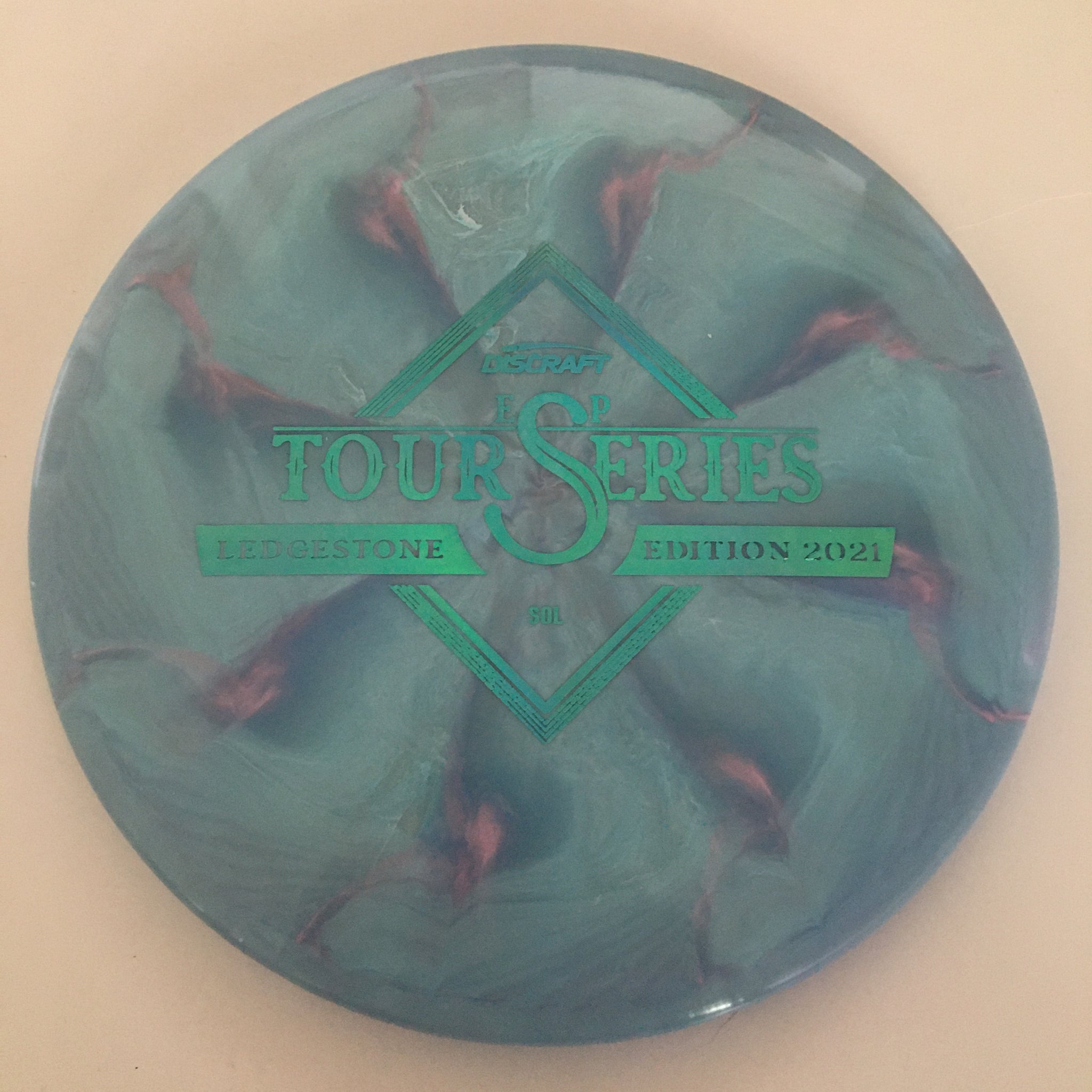 Discraft 2021 Ledgestone Tour Series ESP Sol 4/5/-3/0