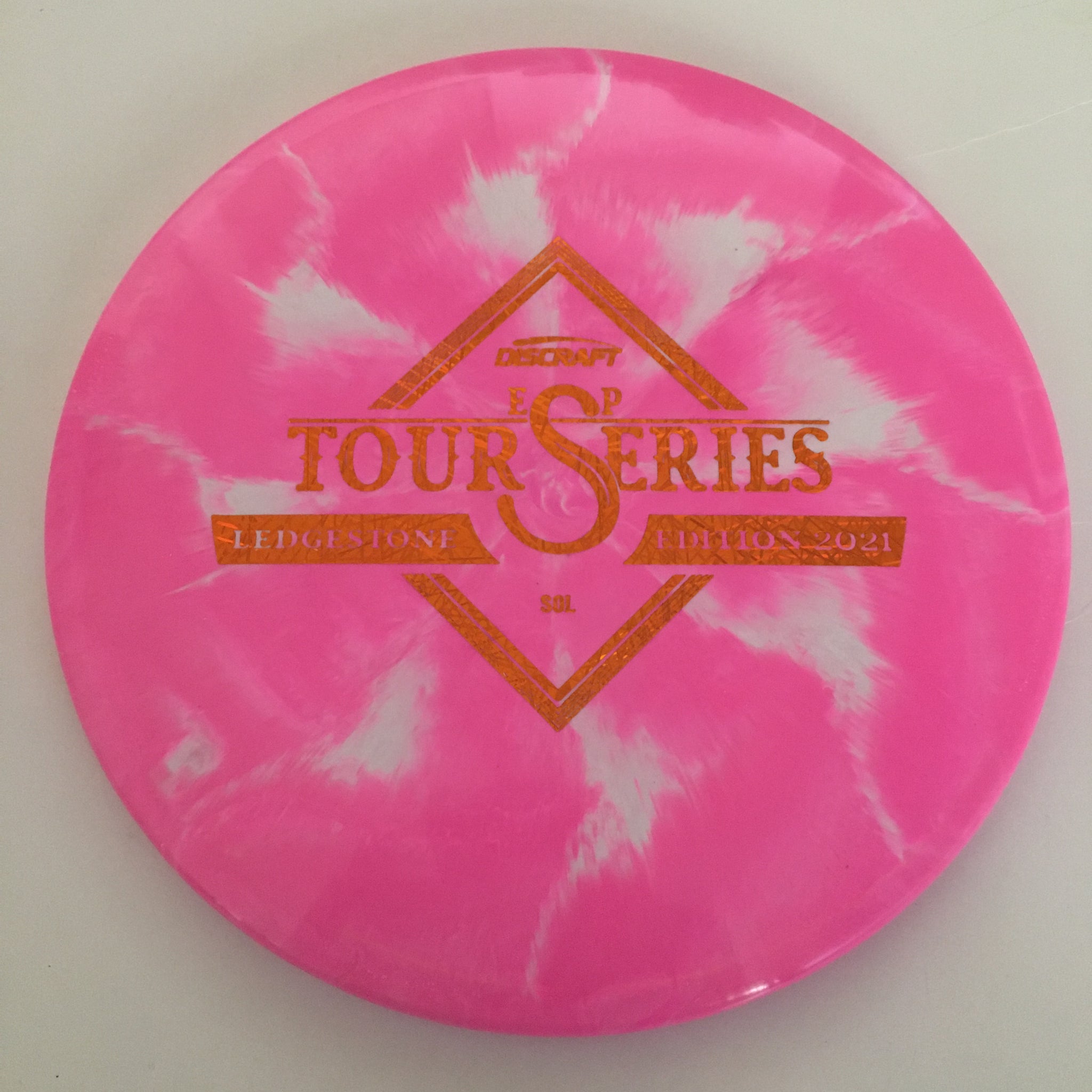 Discraft 2021 Ledgestone Tour Series ESP Sol 4/5/-3/0