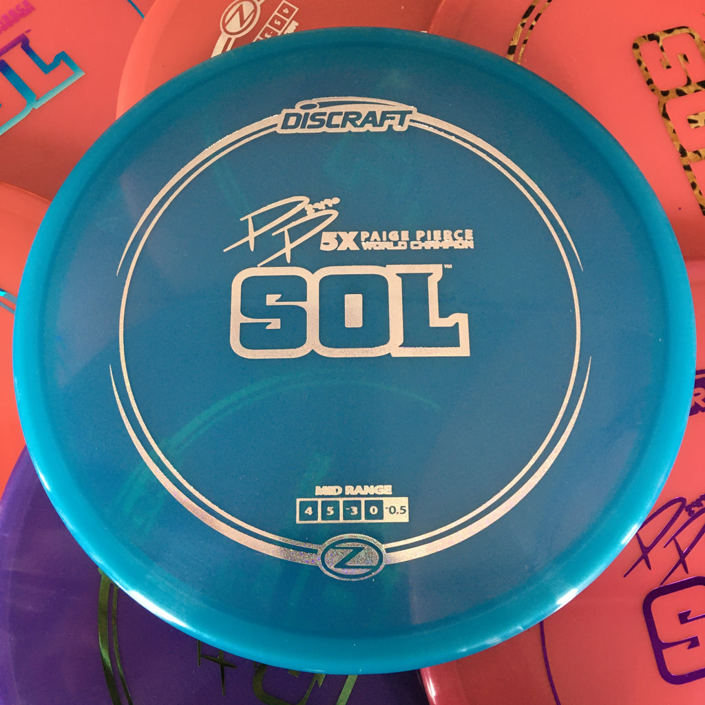Discraft 5x Paige Pierce Z Sol 4/5/-3/0
