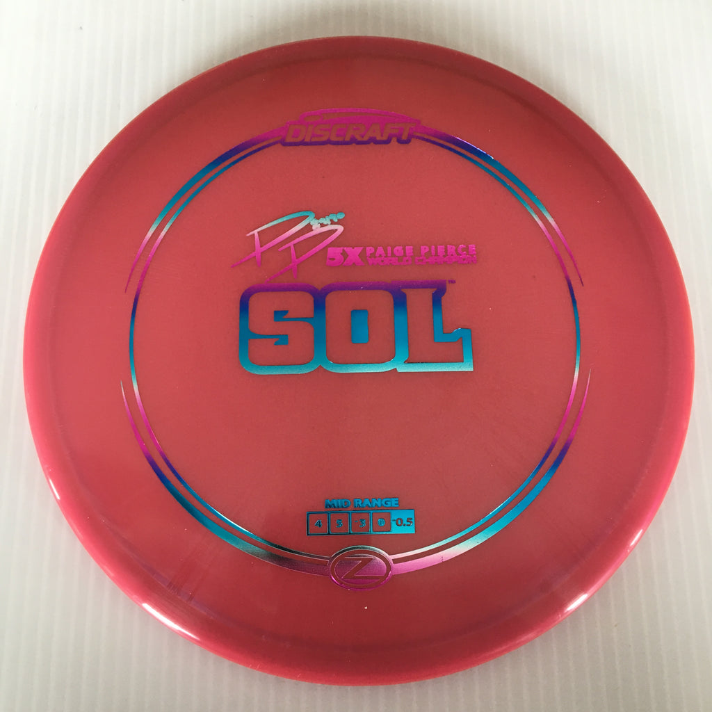 Discraft 5x Paige Pierce Z Sol 4/5/-3/0