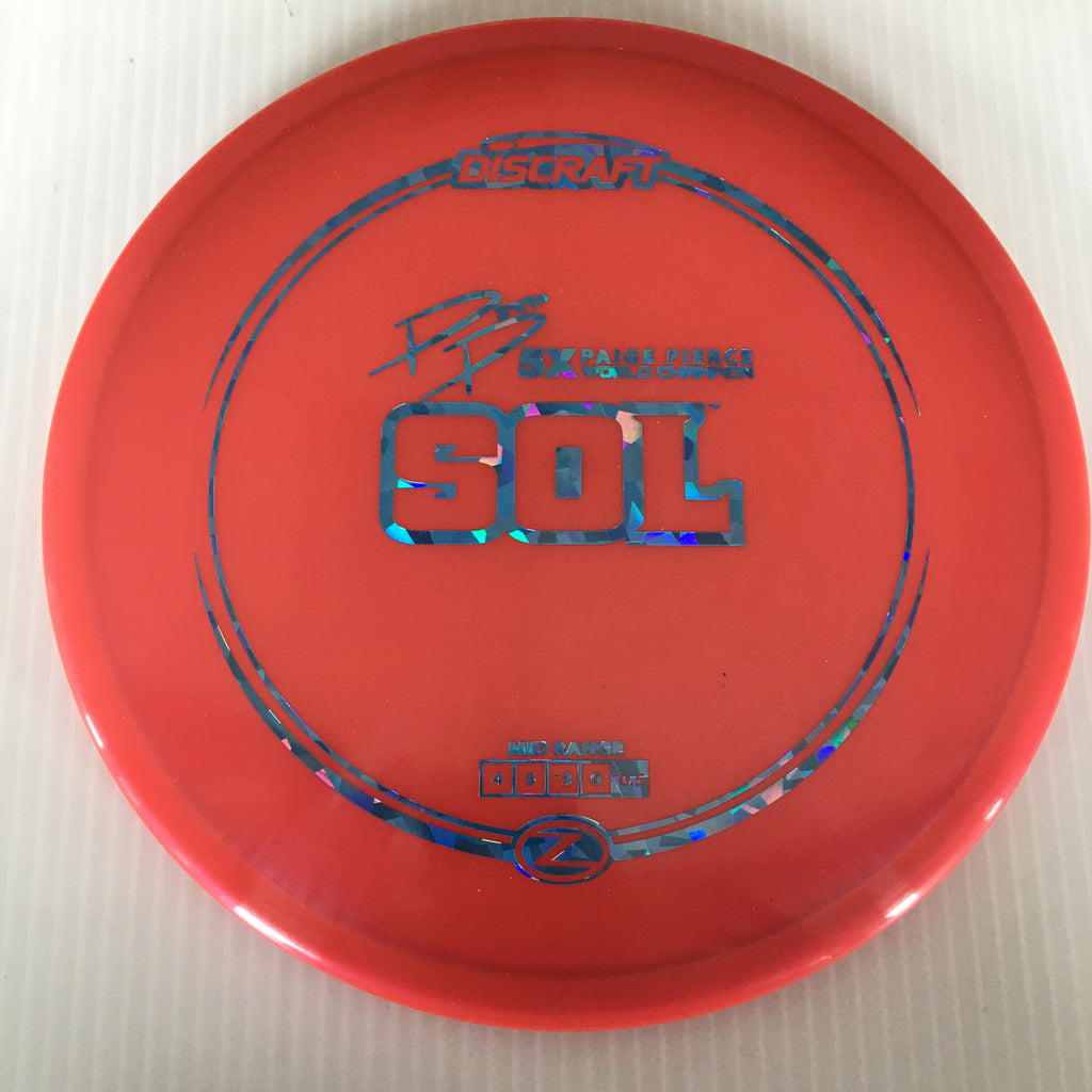 Discraft 5x Paige Pierce Z Sol 4/5/-3/0